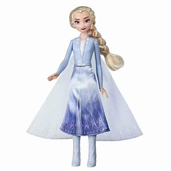 Frozen Muñeca Elsa Vestido Luminoso Aventura Mágica - Imagen 1