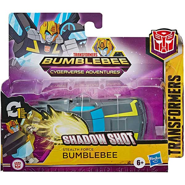 Transformers Figura Bumblebee Stealth Cybervese 11cm - Imagem 1