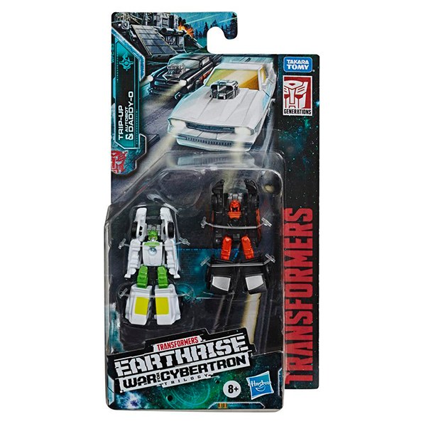 Transformers Pack 2 Figuras: Autobot Daddy-O and Trip-Up 4cm - Imagem 2