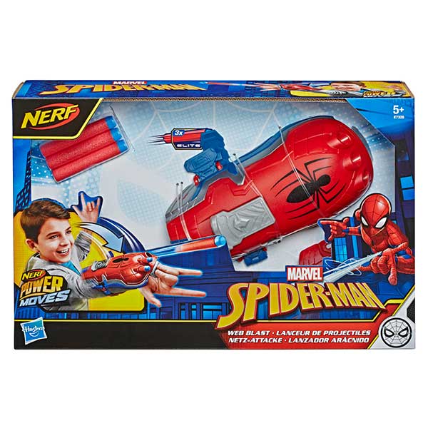 Spiderman Lanzador Arácnido Nerf - Imagen 1