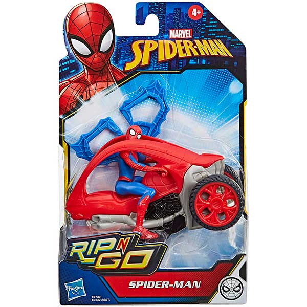 Spiderman Figura y Vehículo 15cm - Imagen 2