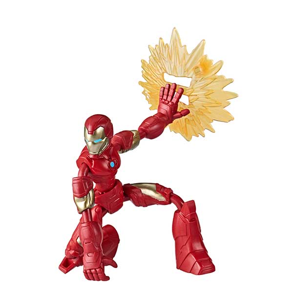 Marvel Figura Iron Man Bend And Flex 15cm - Imagem 1