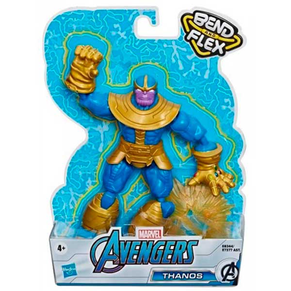 Marvel Figura Thanos Bend and Flex 15cm - Imatge 1