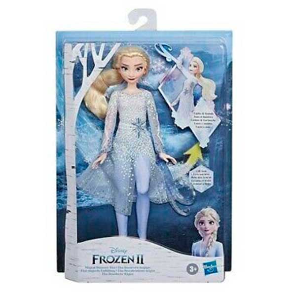 Frozen 2 Muñeca Elsa Ola Mágica - Imagen 1