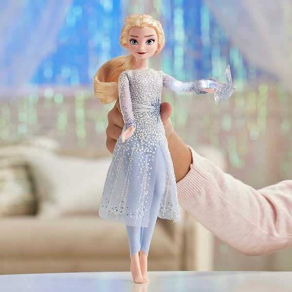 Frozen 2 Muñeca Elsa Ola Mágica - Imagen 1