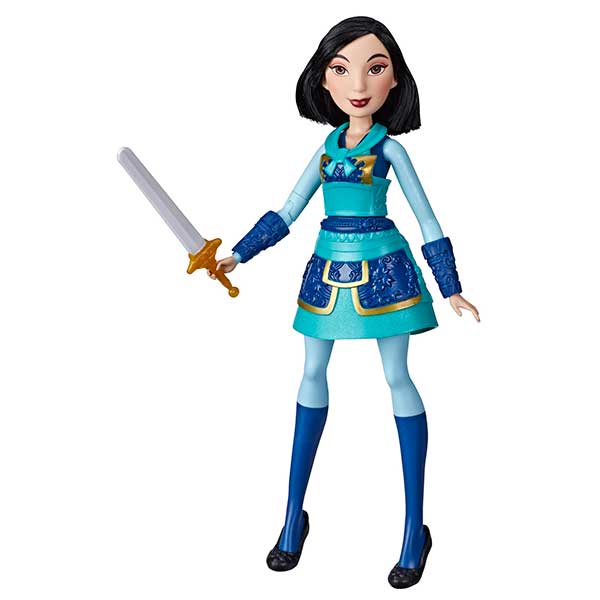 Disney Princess Boneca Mulan Warrior - Imagem 1