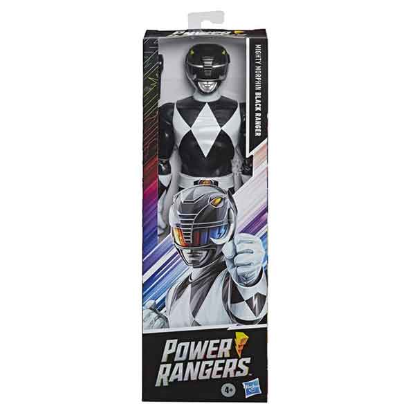 Power Rangers Figura Black Ranger 30 cm - Imagen 1
