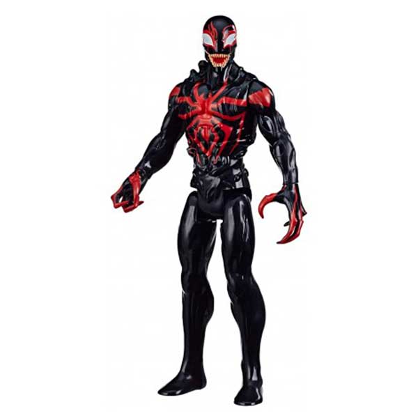 Spiderman Maximum Venom Figura Miles Morales Titan 30cm - Imagem 1