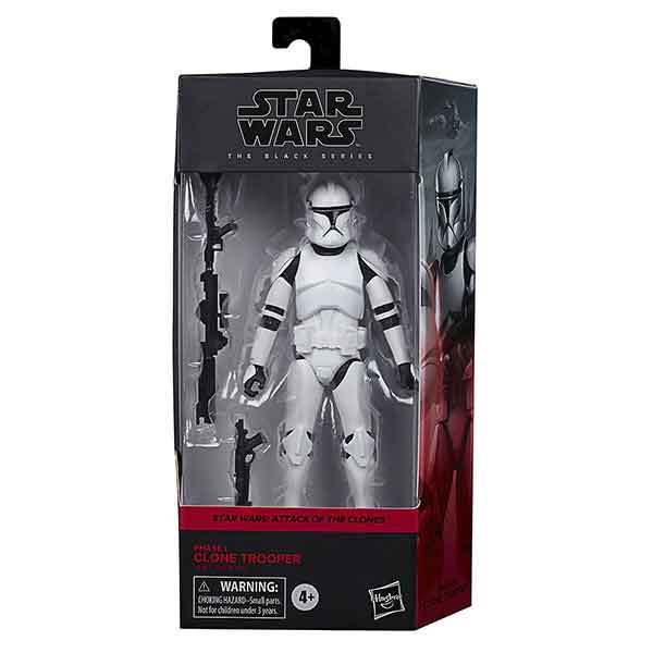 Star Wars Figura Clone Trooper Black Series 15cm - Imagem 1