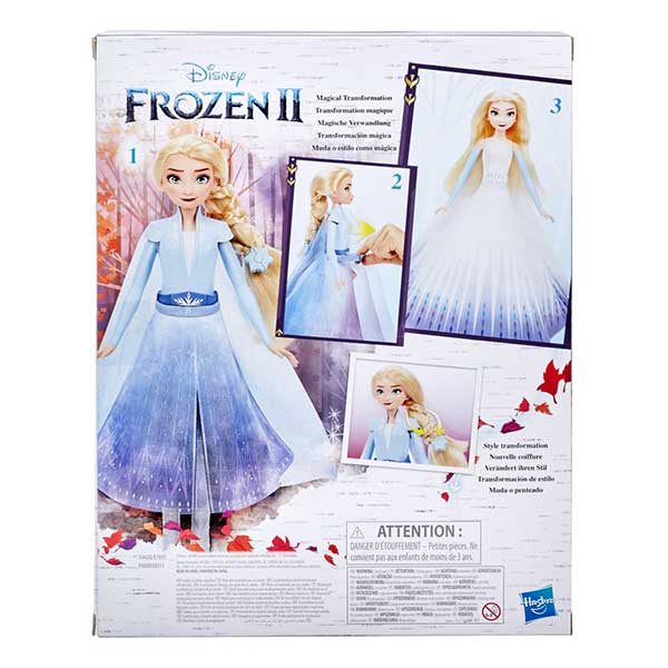 Frozen Muñeca Elsa Reina Transformacion - Imagen 3