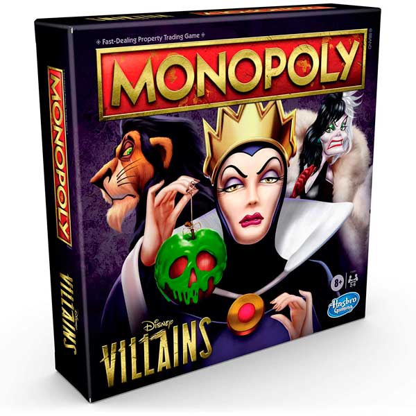 Jogo de tabuleiro Monopoly Disney Villains - Imagem 1