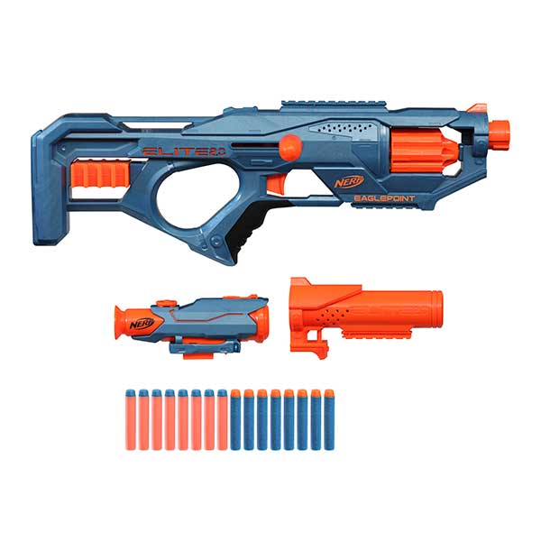 Lançador De Dardos Nerf Elite 2.0 Shockwave Rd-15 Hasbro