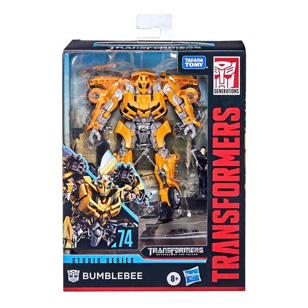Transformers Figura Bumblebee Studio Series Deluxe 11cm #74 - Imagen 1