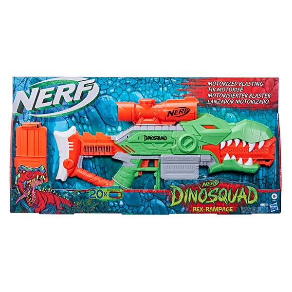 Nerf Dinosquad Rex Rampage Llançador - Imagem 1