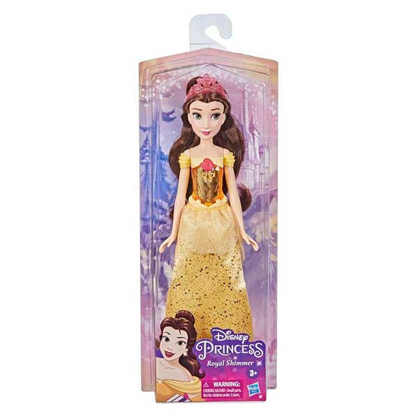 Disney Muñeca Princesa Bella Brillo Real - Imagen 1