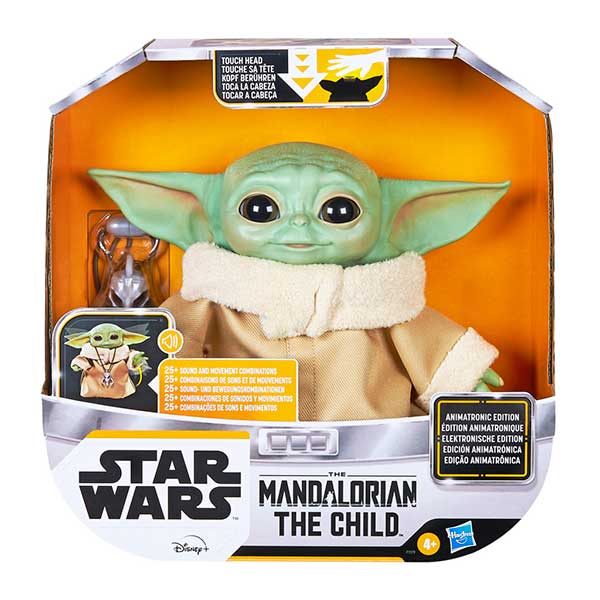 Peluche STAR WARS Baby Yoda (Idade Mínima: 3 Anos - 30,5 x 14 x 30,5 cm)