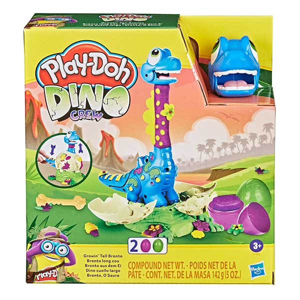 Dino Coll Llarg Play-Doh Plastilina - Imatge 1