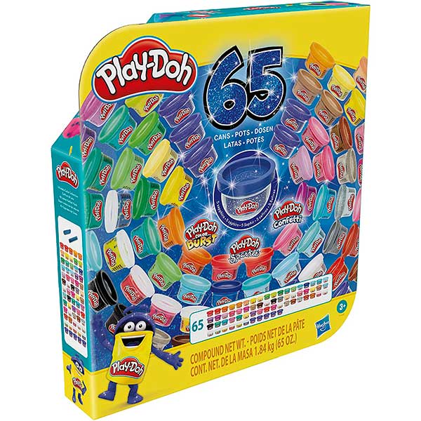 Play-Doh Celebració 65 Pots Colors - Imatge 1