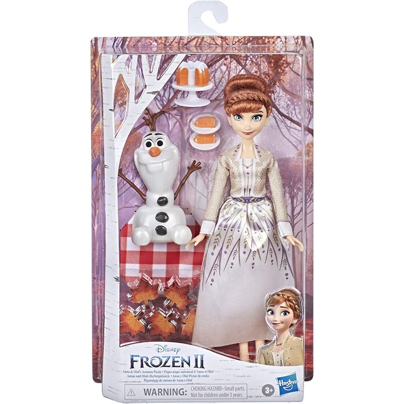 Disney Frozen Boneca Princesa Anna e Amigos Olaf Piquenique - Imagem 1