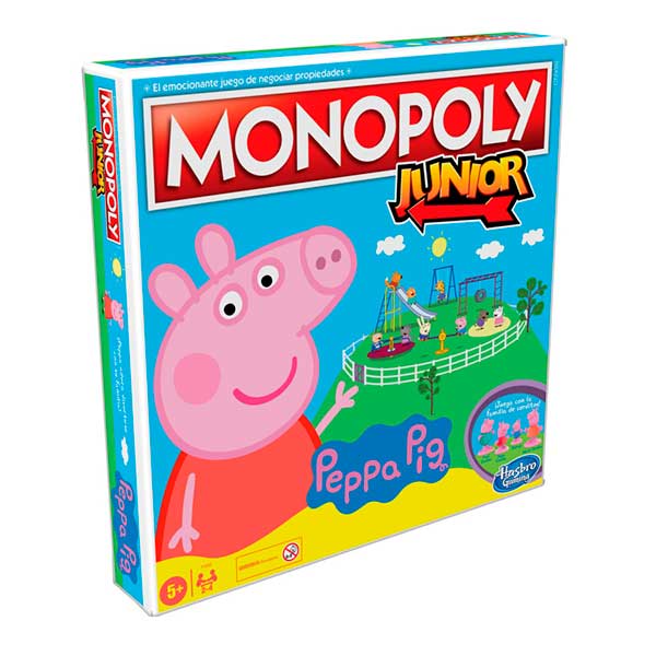 Peppa Pig Monopoly Junior - Imagem 1