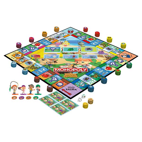 Jogo Monopoly Animal Crossing - Imagem 1