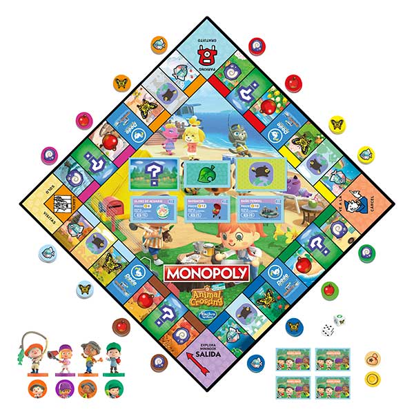 Juego Monopoly Animal Crossing - Imagen 2