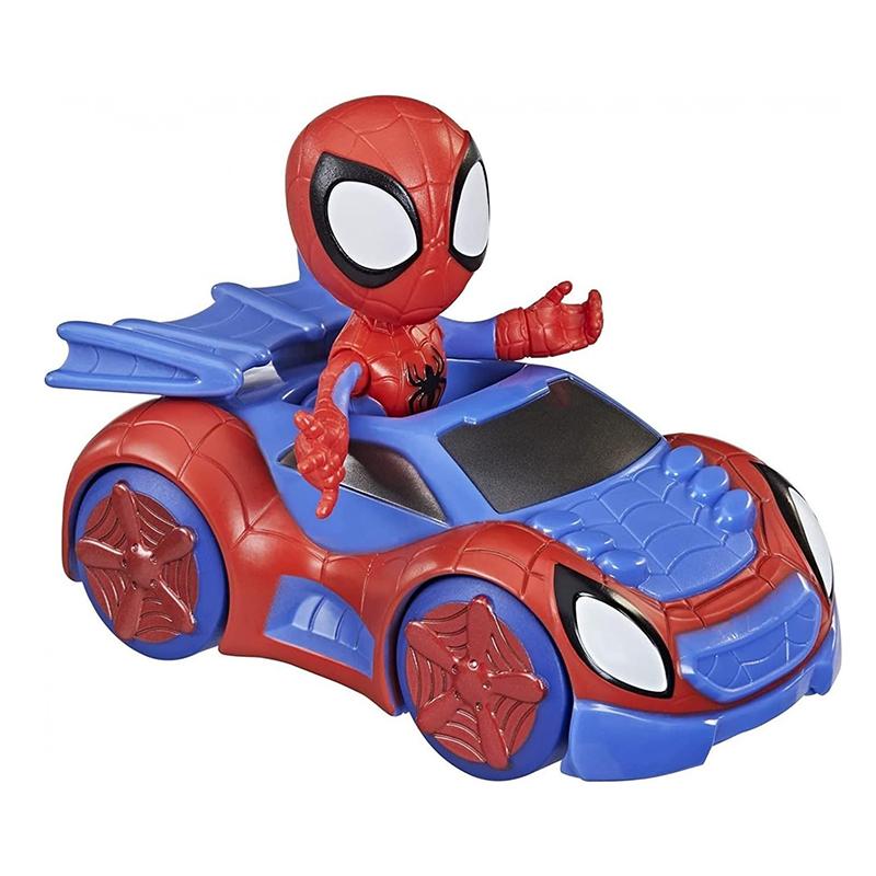 Spidey Coche Bólido Arácnido con Figura - Imagen 2