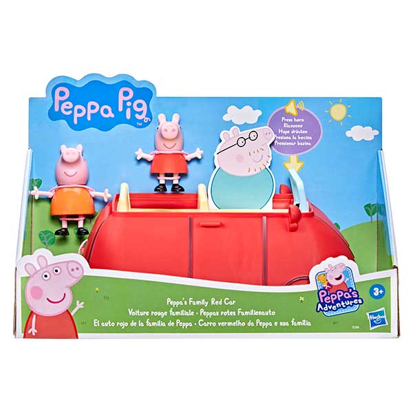 Peppa Pig Coche Rojo de la Familia de Peppa - Imagen 1