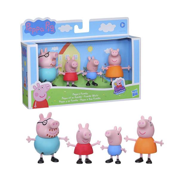 Peppa Pig Pack Figuras Peppa y su Familia - Imagen 2