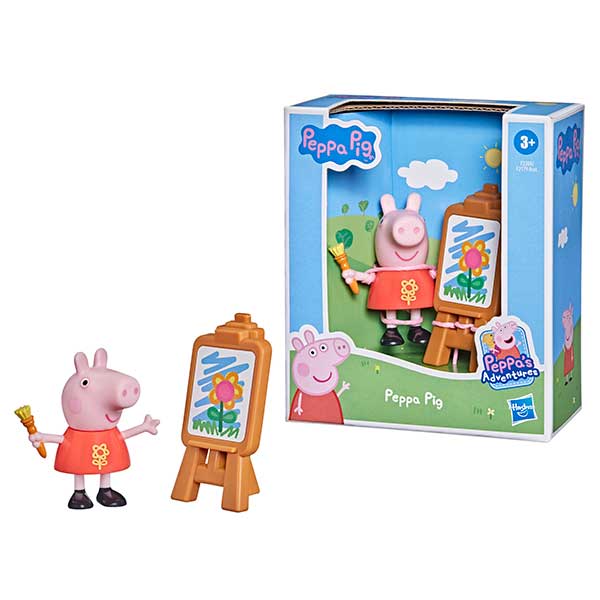 Porquinha Peppa e Seus Amigos Figura Peppa Pig - Imagem 1
