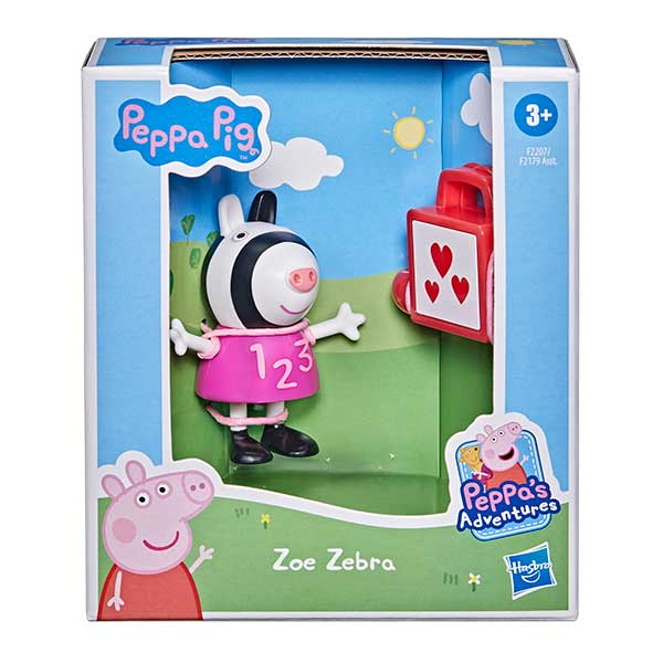 Peppa Pig y Amigos Figura Poe Zebra - Imatge 2