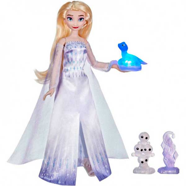 Frozen 2 Boneca Elsa Com Voz E Amigos - Imagem 1