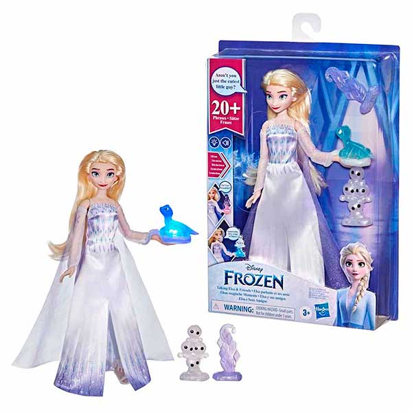 Frozen 2 Boneca Elsa Com Voz E Amigos - Imagem 2