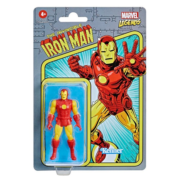 Marvel Legends Iron Man Retro 375 - Imagen 1
