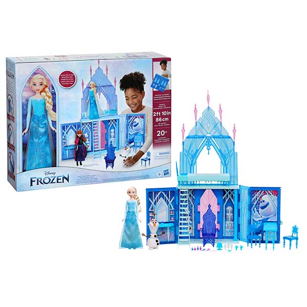 Palácio de Gelo Portátil de Frozen Elsa com Boneca - Imagem 3