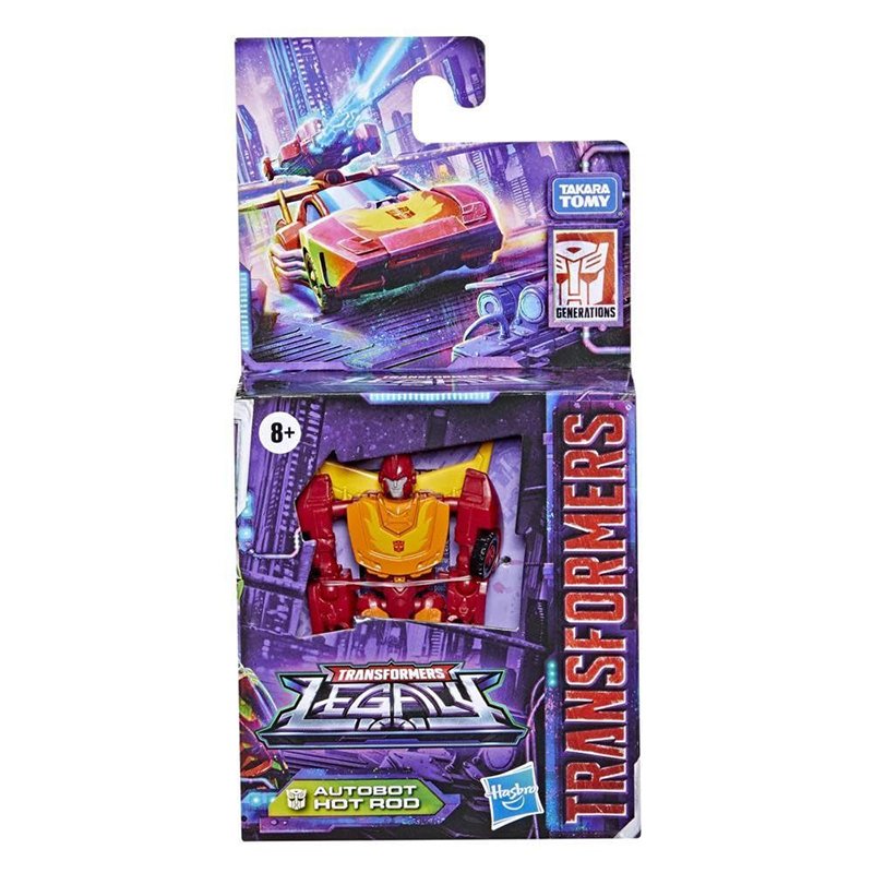 Transformers Figura Legacy Autobot Hot Rod 9cm - Imagem 2