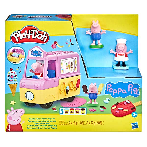 Play-Doh Camião de Gelados Da Peppa Pig - Imagem 1