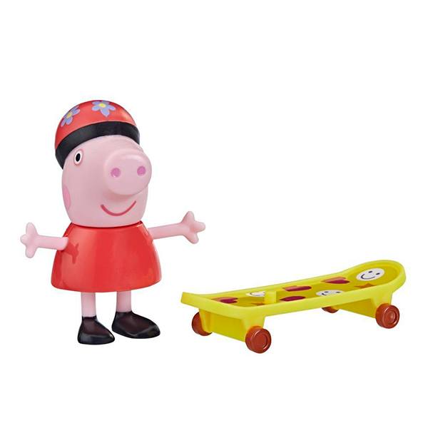 Peppa Pig Figura com Skate - Imagem 1