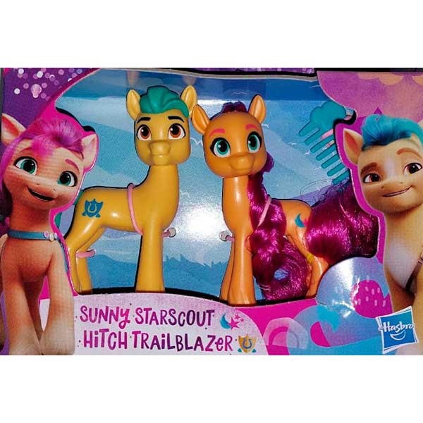Figuras de ação Hasbro My Little Pony, conjunto de personagens