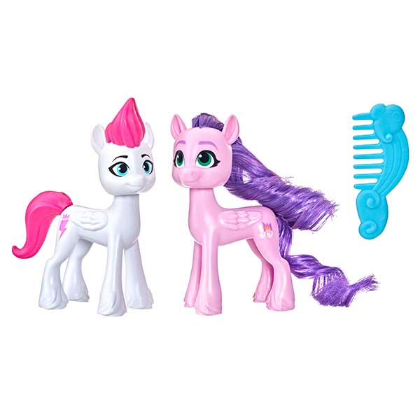 My Little Pony Pack Figuras Zipp Storm Cabello Real - Imagem 1