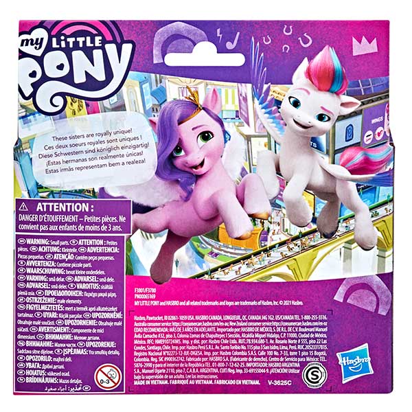 My Little Pony Pack Figuras Zipp Storm Cabello Real - Imagem 3