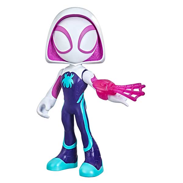 Spiderman Figura Ghost Spidey Mega Mighties - Imagen 1