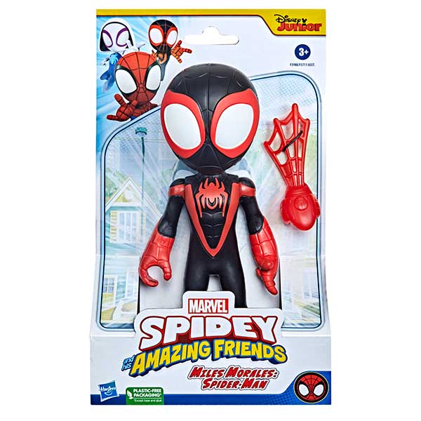 Spiderman Figura Spidey Miles Morales Mega Mighties - Imagen 2