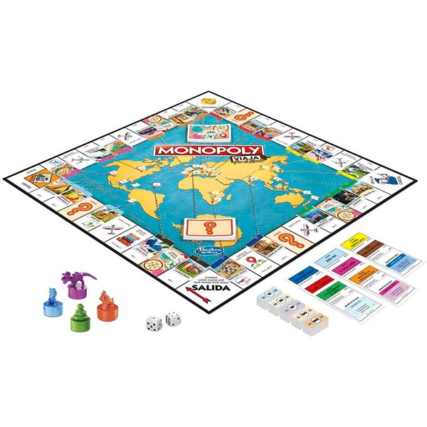 Juego Monopoly Viaja por el Mundo - Imagen 1