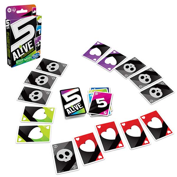 Jogo de Cartas 5 Alive Hasbro