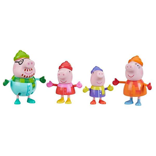 Peppa Pig Figuras Familia en la Nieve - Imatge 1