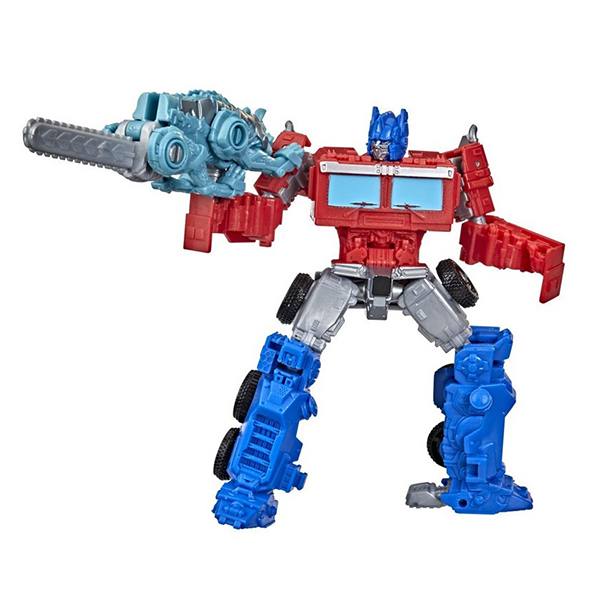 Transformers Pack 2 Figuras Alliance Beast Weaponizers Optimus Prime y Chainclaw - Imagen 1