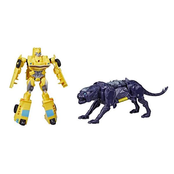 Transformers Pack 2 Figuras Beast Combiners Bumblebee e Snarlsaber - Imagem 1