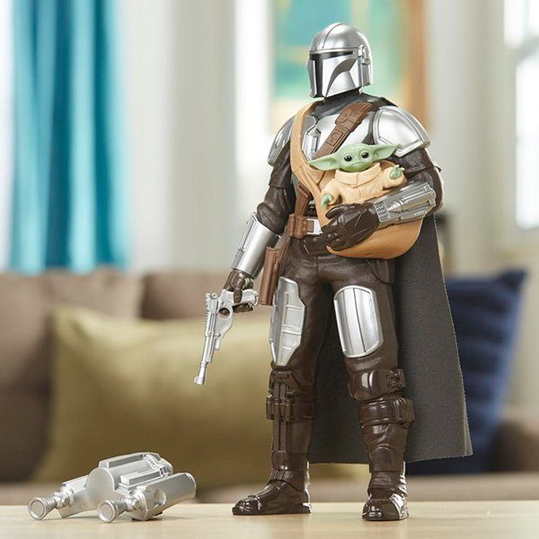 Star Wars Figura The Mandalorian & Grogu Interactiva 30cm - Imagen 2