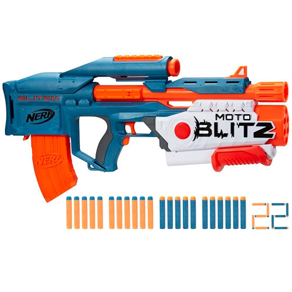 Nerf Elite 2.0 Lanzador Motorblitz CS-10 